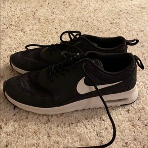 Black Nike sneakers